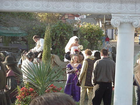 Carriage arrival